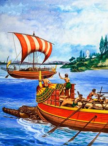 Who Were the First Sailors? art by Peter Jackson