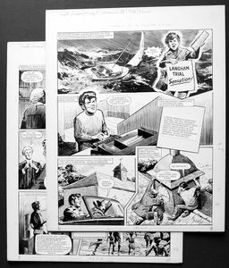 Number 13 Marvel Street - Langham Trial Sensation (TWO pages) art by Bill Lacey