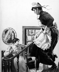 Lizzie Borden art by William Francis Marshall