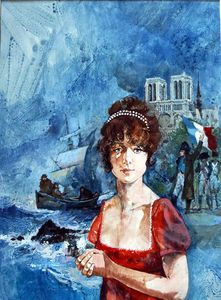 Marsanne book cover art art by Tony Morris