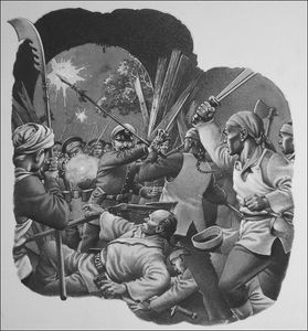 End of the Boxer Rebellion art by Patrick Nicolle