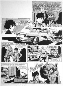 Catweazle - Porsche (TWO pages) art by Alan Parry