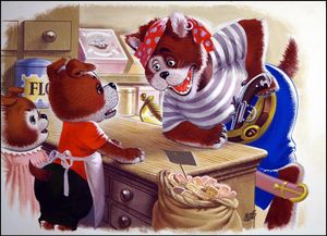 A Pound of Ships Biscuits art by William Francis Phillipps