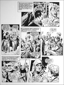 Robin of Sherwood - Carlin of the Fells (TWO pages) art by Mike Noble