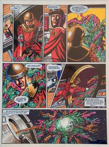 Dan Dare: 1990 - Mutation art by Keith Page