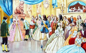 Cinderella - At The Ball art by Nadir Quinto