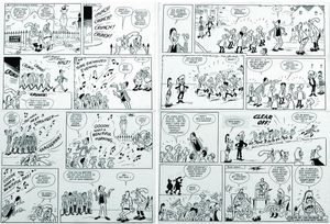 Beastenders 8 (TWO pages) art by Reg Parlett
