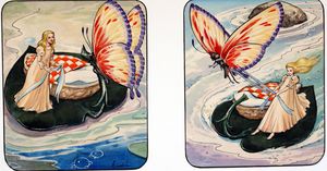 Thumbelisa: Butterfly Power art by Nadir Quinto