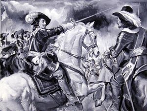 Charles King and Martyr art by Paul Rainer