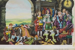 The Emperor's New Wardrobe art by Ron Embleton