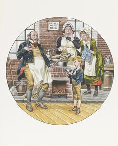 Oliver Twist - Blessed are the Meek art by Ron Embleton