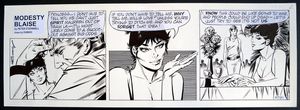 Modesty Blaise Daily Strip #9791 art by Enric Badia Romero