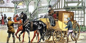 Black Beauty - Horse & Carriage art by Carlos Roume