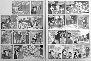 Inspector Gadget: Anvil (TWO pages) art by Bill Titcombe