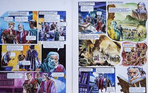 Memory Loss from 'The Poisoning of Trigan's Youth' (TWO pages) art by Gerry Wood