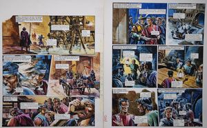 Slaves! From 'The War of The Zolts (TWO pages) art by Gerry Wood