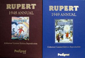 Rupert 1948 & 1949 Annuals: Collector's Limited Editions by Alfred Bestall