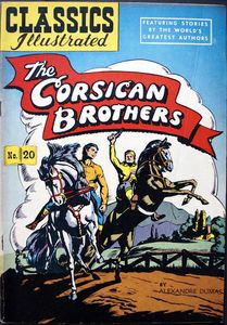 Classics Illustrated #20: The Corsican Brothers (USA Edition)
