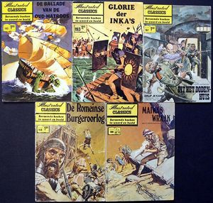 Assorted Classics Illustrated: Bundle 20 (Dutch editions, 5 issues)