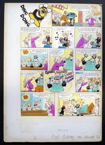 Popeye: Ding Dong art by Bill Mevin