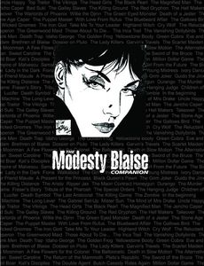 The Modesty Blaise Companion (Deluxe)  #257 of 300 by Lawrence Blackmore (original works by Peter O'Donnell)