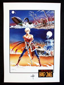 Ian Gibson: Halo Jones 2 art by Ian Gibson