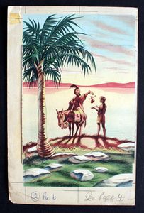 Judar & His Brother: Here's Money In Your Palm art by Ron Embleton