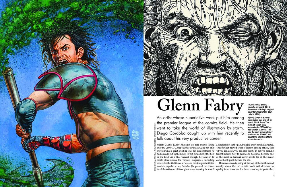 Glenn Fabry, illustrators issue 45 (Frankenstein cover) ONLINE EDITION