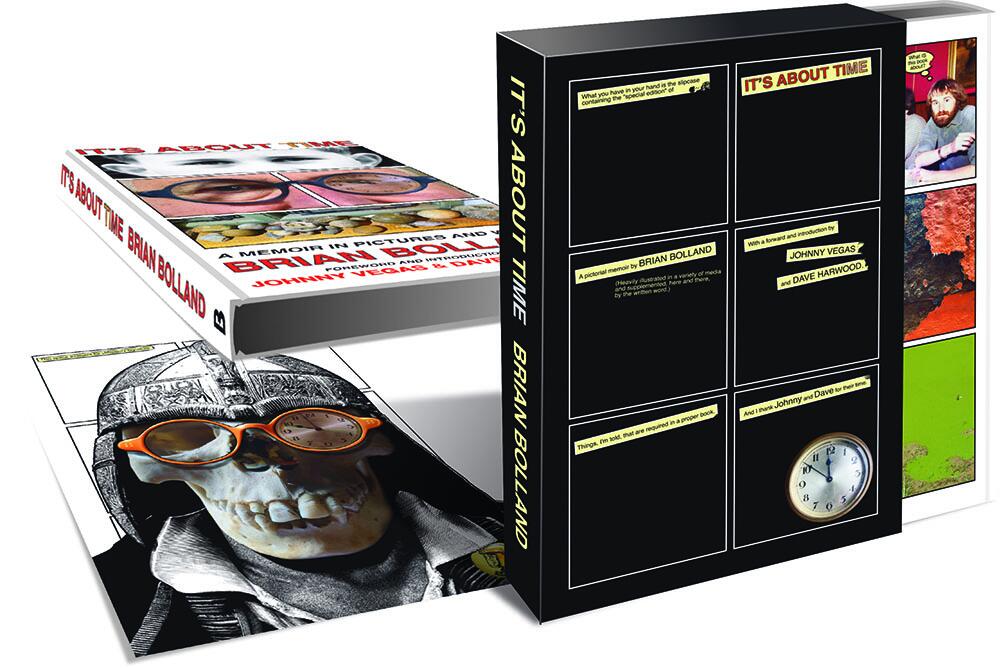 IT'S ABOUT TIME: A Memoir in Pictures and Words by Brian Bolland (COLLECTOR'S EDITION) by Foreword and Introduction by Johnny Vegas and Dave Harwood