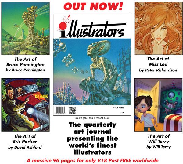 features include …, illustrators issue 9 ONLINE EDITION