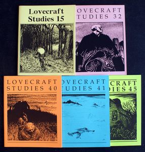 Lovecraft Studies Bundle (5 issues) by H. P. Lovecraft