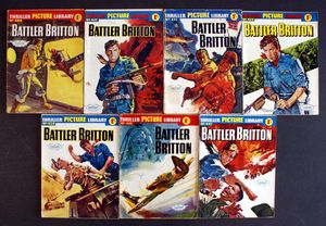 Thriller Picture Library: Battler Britton Bundle #5 (7 issues) by Various