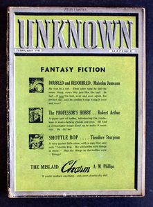 Unknown Fantasy Fiction (UK Edition): February 1941 by Malcolm Jameson, Robert Arthur, Theodore Sturgeon, A. M. Phillips