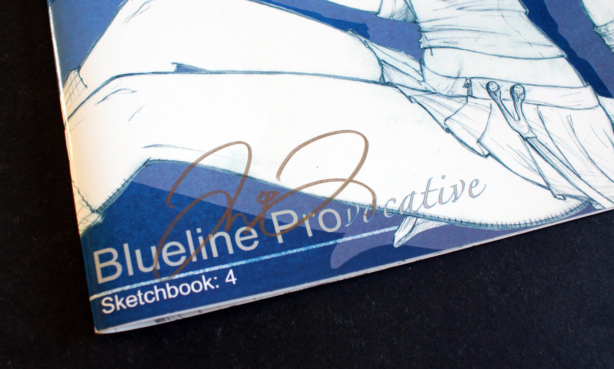 Signature, Blueline Provacative Sketchbook #4