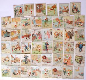 Cigarette Cards: Henry Series 3 (18 cards)