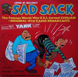 Sad Sack- Original 1946 Radio Broadcasts (vinyl record) by George Baker