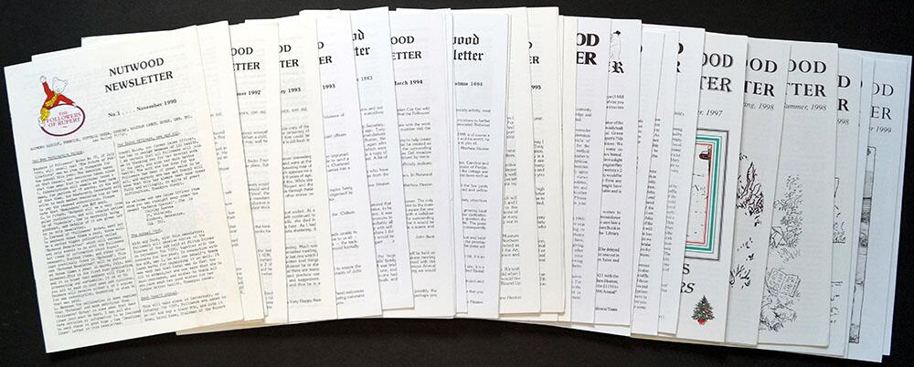 Nutwood Newsletter: #1 - #19, #21 - #29 & #31 - #33 (31 ISSUES) by Alfred Bestall