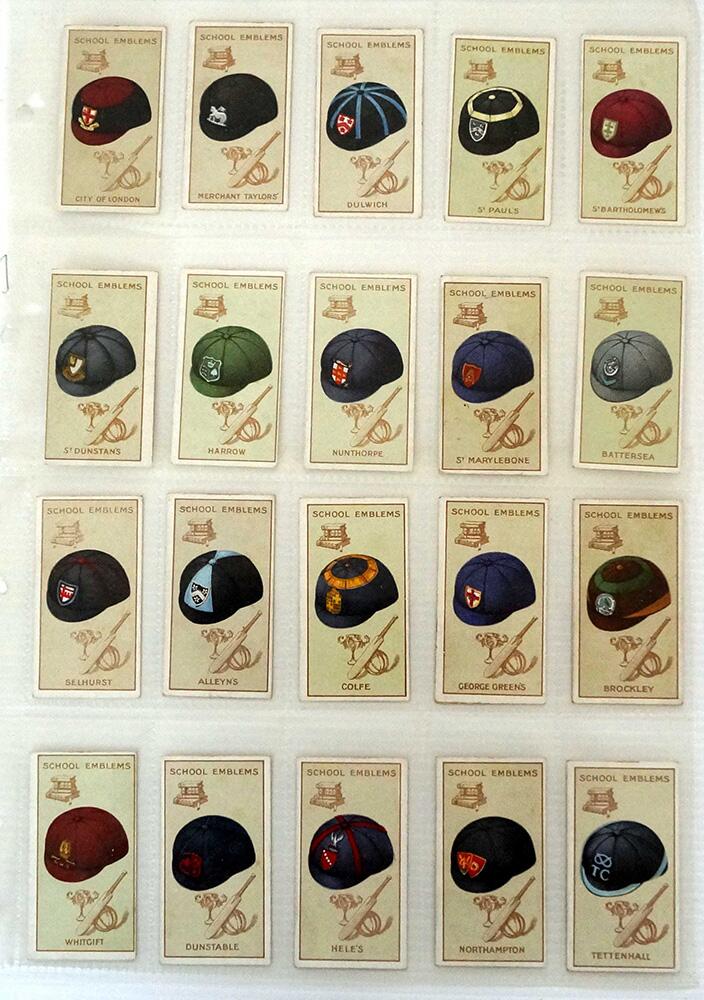 School Emblems  Full set of 50 cards (1929)