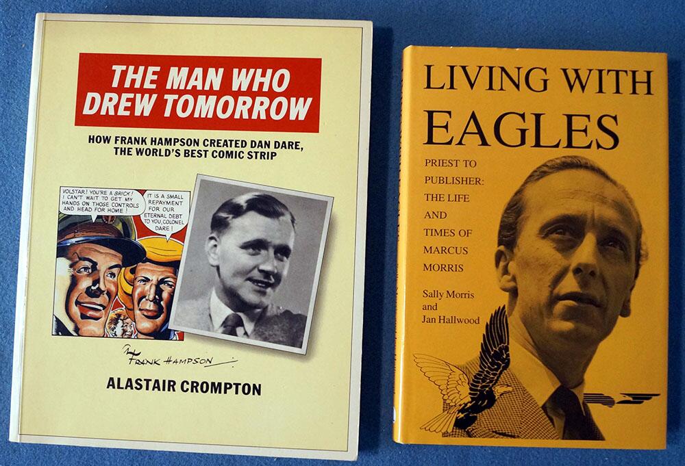 TWO Eagle Biographies: The Man Who Drew Tomorrow & Living With Eagles by Alastair Crompton, Sally Morris & Jan Hallwood