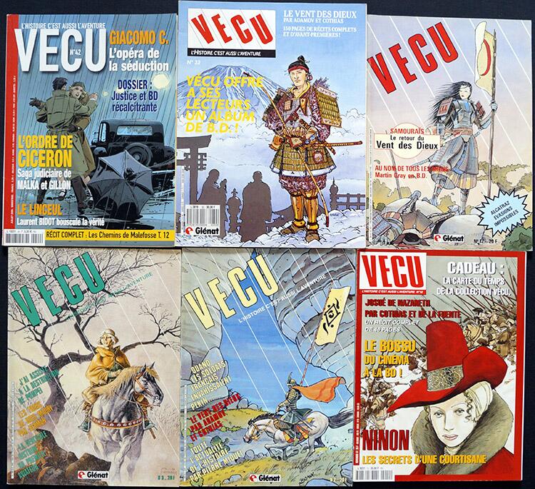 Assorted French Magazines: Casemate, BoDoï, Vécu & dBD (21 issues)
