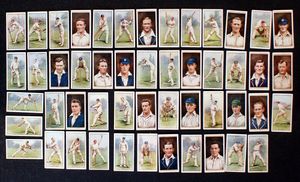 Cigarette Cards: Cricketers (2nd Series - 1929) (50 cards)