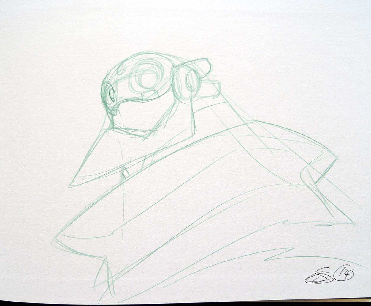 original drawing, Cheeks: The Art of Sean Galloway Bundle