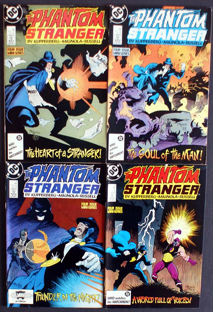 The Phantom Stranger: Issues #1 - #4 (Complete) by Paul Kupperberg