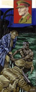 Undercover of Darkness art by Ron Embleton