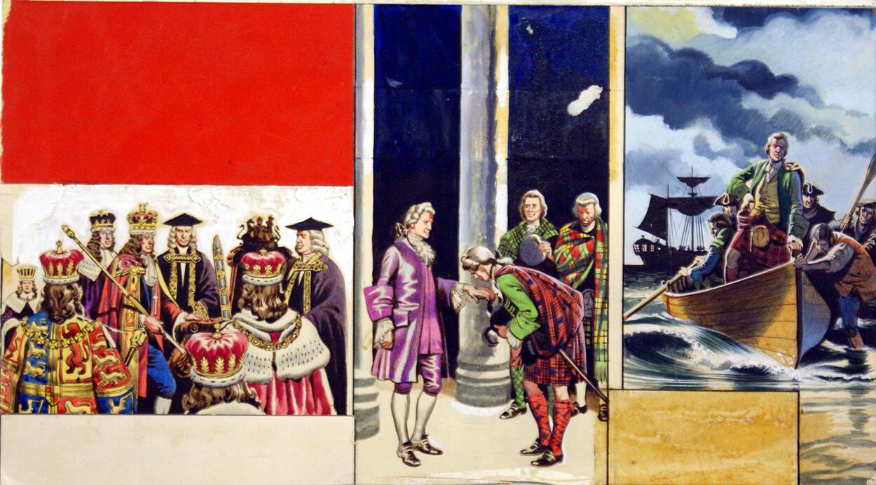 The Young Pretender art by Ron Embleton