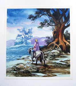 Magic Apples - House On The Hill art by Ron Embleton