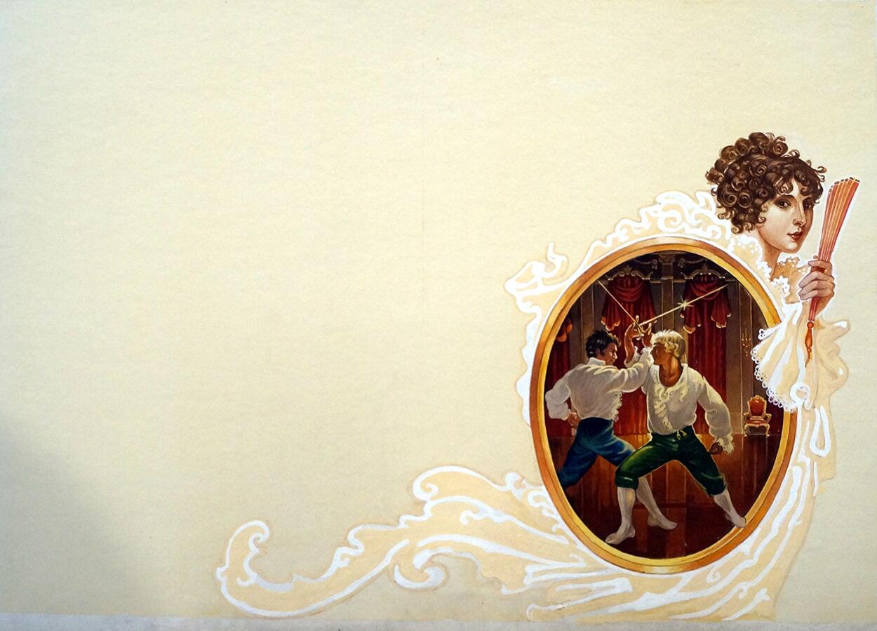 Debt of Honour book cover art art by 20th Century unidentified artist