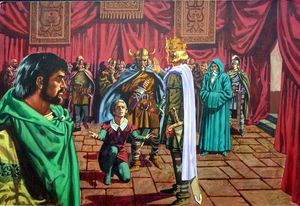 King Arthur - In The Court Of The King art by 20th Century unidentified artist