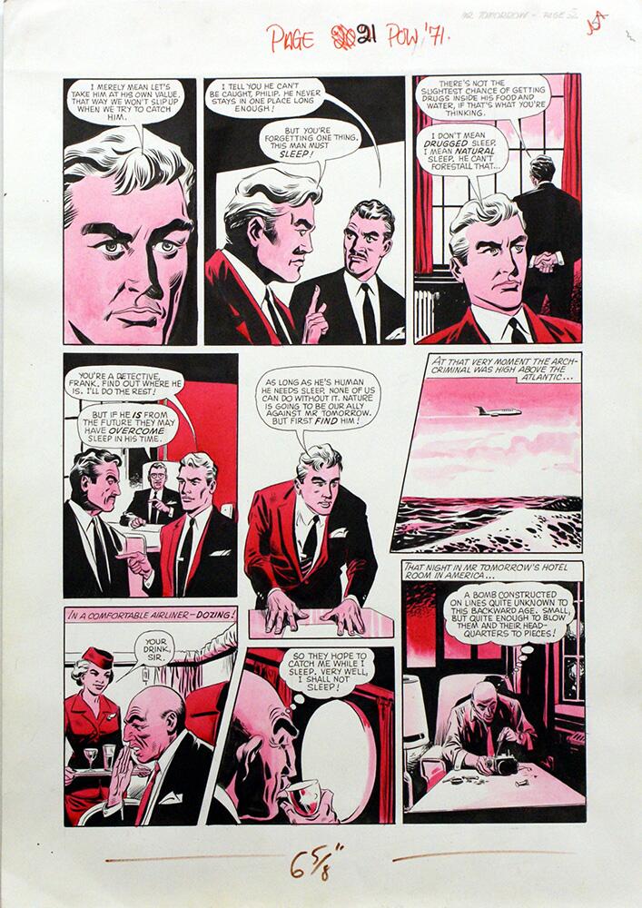 Mr Tomorrow 5 art by Matias Alonso