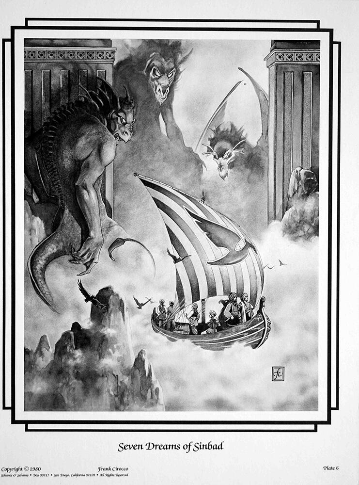 Plate 6 art by Frank Cirocco
